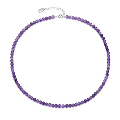 Image of Philip Jones Amethyst Mini Beaded Gemstone Necklace