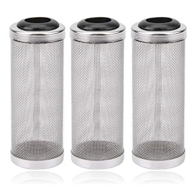Image of 3 pcs Aquarium Filter Guard,16mm Tank Mesh Net Guard,Intake Strainer for Fish Shrimp, Prevent from being Sucked into the Filter,16mm