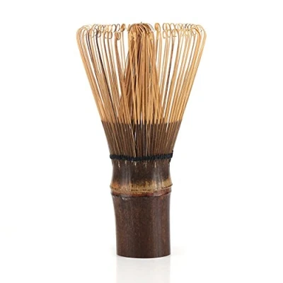 Image of Matcha Whisk, Traditional Natural Bamboo Chasen, Japanese Green Tea Powder Brush Tool, Accessories, Stirrer 80 Prongs.