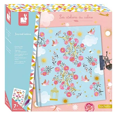 Image of Janod From 7 years old Creative Kit Diary Les Ateliers du Calme Leisure Dexterity and Concentration J07828