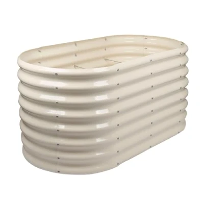 Image of Rounded Raised Garden Bed 120cm x 60cm Easy Assemble