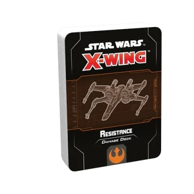 Image of Fantasy Flight Games Star Wars X Wing Second Edition: Wing: Resistance Damage Deck Miniature Game