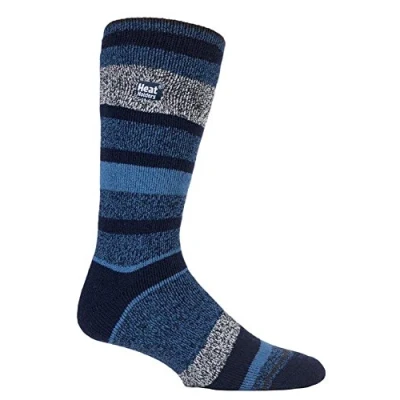 Image of HEAT HOLDERS Lite Mens Winter Warm 1.6 TOG Thermal Casual Socks 6 11 UK (6 11, Middlewood)