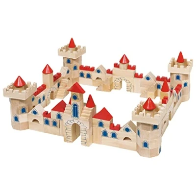 Image of Goki 58984 Castle Building Bricks, Mixed, Small