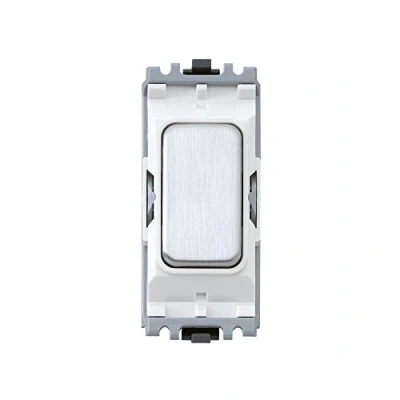 Image of MK Electric Grid Plus 1 Module White Blank Insert