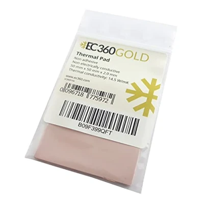 Image of EC360® Gold 14.5W/MK Thermal Pad (50 x 50 2.0 mm)