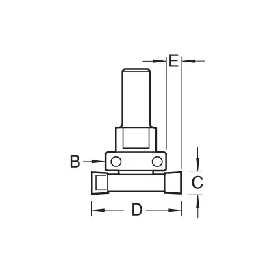 Image of Trend Intumescent Cutter 10mm x 40mm