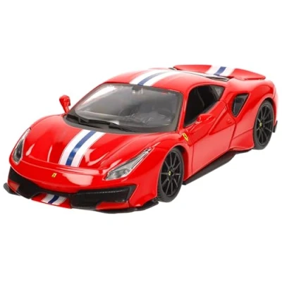 Image of Bburago 1 24 Ferrari 488 Pista R&amp;P car Assorted colors piece,Red, Medium