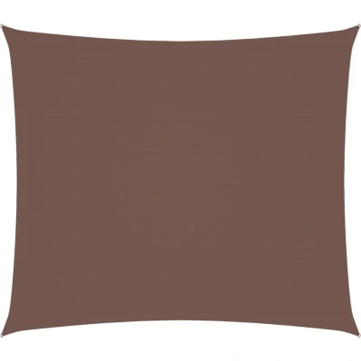 Image of vidaXL Sunshade Sail Oxford Fabric Rectangular 2x2.5 m Brown