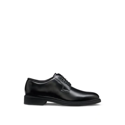 Image of BOSS Firstclass DERB PL N Smart laceups, Men&#039;s, Size: 11.5, Black one Calfskin