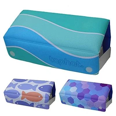 Image of Taphat Bath Tap Cover and Guard for Kids Adults Modern Stylish Design, High Impact Foam Protector, Snug Secure Fit, Rip Proof, Machine Washable, Made in the UK, Fits Standard Mixer Taps