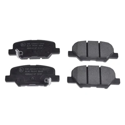 Image of GHY92648Z Brake pad set BLUE PRINT ADM542107 Rear Axle with acoustic wear warning MAZDA: 6 Saloon, Estate, Box Body / Estate
