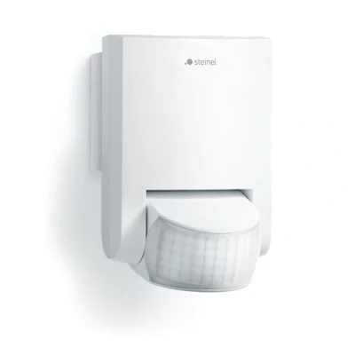 Image of Steinel motion detector IS 130 2 white, sensor, 12 m range, for indoor and outdoor use, IP 54