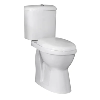Image of Balterley White Single Flush Comfort Height Toilet Pan, Cistern &amp; Soft Close Seat