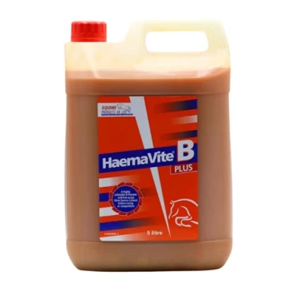 Image of Equine Products Haemavite B Plus Horse Supplement, 5 Litre. Iron &amp; Vitamin Tonic For Energy And Recuperation