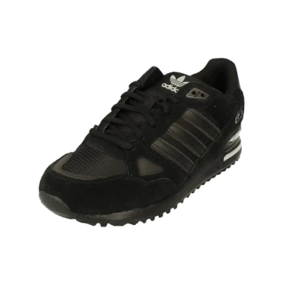 Image of adidas Zx750 Men&#039;s Sneaker, Black Silver Gw5531, 7 UK