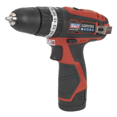 Image of Sealey Cordless Hammer Drill/Driver Ø10mm 12V SV12 Series Body Only