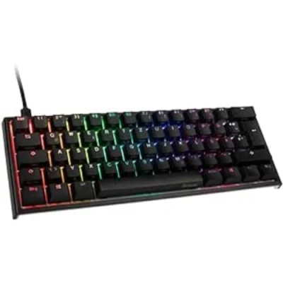 Image of Ducky ONE 2 Mini Gaming Tastatur, MX Brown, RGB LED, schwarz, German Layout