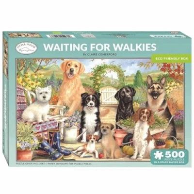 Image of Waiting For Walkies 500 Piece Jigsaw