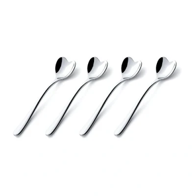 Image of Alessi Ice Cream Spoons Big Love AMMI01CUS 4 pieces by Miriam Mirri