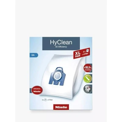 Image of Miele Allergy XL Pack GN Dust Bag, Accessory for Vacuum Cleaner (Miele, Complete C3, C2, Classic C1, S 400, 600, 800, S2, S5, S8), Box with 8 Bags