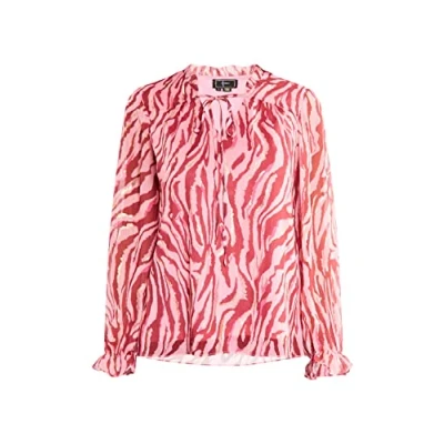 Image of aleva Women&#039;s Blouse, Pink, Large