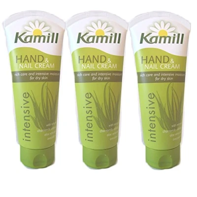 Image of Kamill Intensive Chamomile Extract Hand and Nail Cream Rich Care 100ml by (Pack of 3)