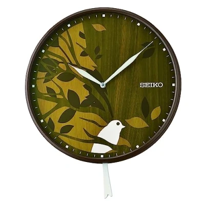 Image of Seiko Pendulum Wall Clock QXC243B