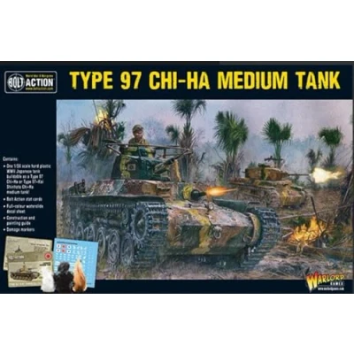Image of Warlord Games, Bolt Action: Chi Ha Japanese Tank, Wargaming Miniatures