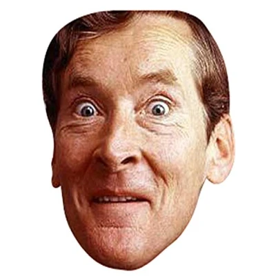 Image of FoxyPrinting Kenneth Williams Tv Celebrity Cardboard Party Face Mask Fancy Dress