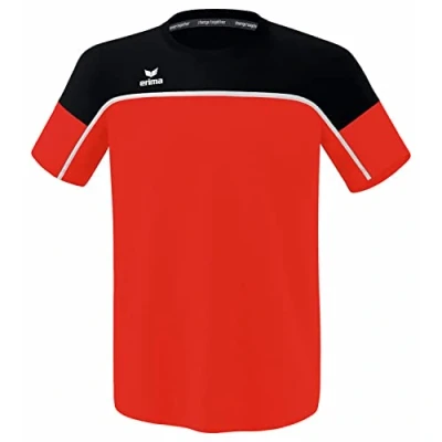 Image of Erima Unisex Kid&#039;s „Change Functional T Shirt, red/Black/White, 164