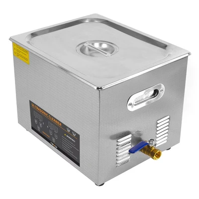 Image of Digital Ultrasonic Cleaner 30L Professional Commercial Stainless Steel Ultra Sonic Bath Cleaning Tank Machine 1 30 Minute Timer 0 80C Heater 500W 240V 40kHZ Jewellery Metal Part FREE Wire Mesh Basket