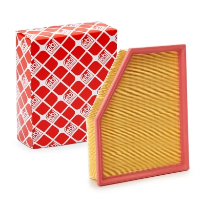 Image of 13718577170, 13718691835 Air filter FEBI BILSTEIN 101449 68mm 220mm 270mm Insert with pre BMW: X3, 7, 5 Saloon
