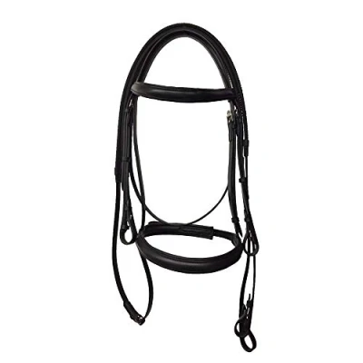 Image of Kincade Raised Cavesson Bridle II, Black, Warmblood