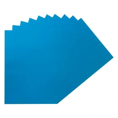 Image of Pack of 100 A5 Blue Coloured Paper 75gsm Sheets