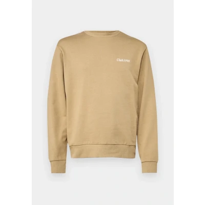 Image of Jack &amp; Jones Jjebradley Graphic CREW Sweatshirt, Men&#039;s, Size: XS, Coriander