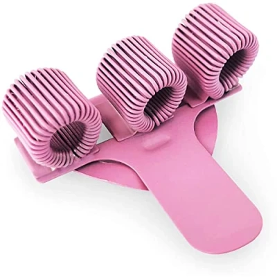 Image of Ashton and Wright Triple Metal Pen Holder with Pocket Clip Ideal for Doctors/Nurses/Pilots Single Pastel Pink