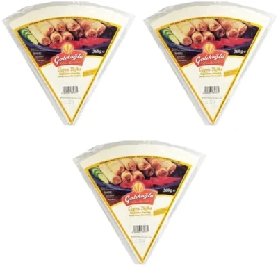 Image of Calikoglu Triangular Filo Pastry Sheets phyllo dough 360 gram x 3 Packs