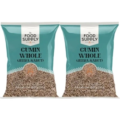 Image of Cumin Seeds 2x100g, Whole Cumin, Jeera Finest Premium Quality 100% All Natural No additives or preservatives