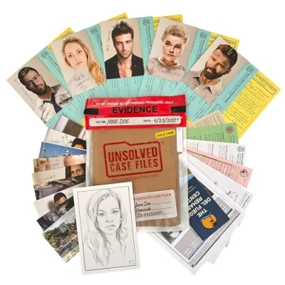 Image of Unsolved Case Files Doe, Jane Cold Murder Mystery Game Can You Solve The Crime? Who Killed Doe?