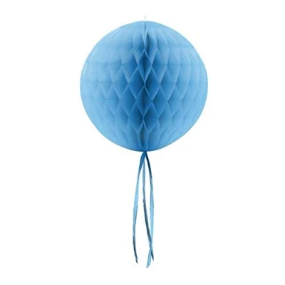 Image of CREATIVE Folat Ball Honeycomb 30 cm Baby Blue