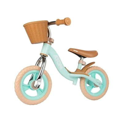 Image of Evo Childrens 10&quot; Glider Balance Bike My First Toddler Lightweight Kids&#039; Bike, Walking, Training Bicycle 2+ (Mint Green)