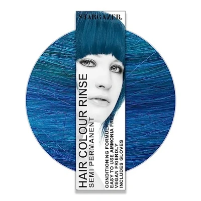 Image of Stargazer Semi Permanent Hair Dye, Azure Blue