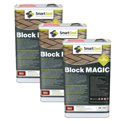 Image of Smartseal Block Magic Red 5 Liter Pack of 3