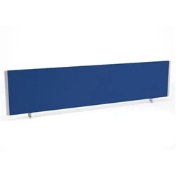 Image of Evolve Plus Bench Screen 1800 Blue Silver Frame