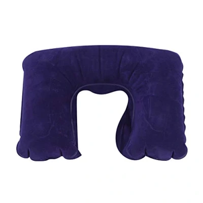 Image of Head Neck Cushion, U Shape Pillow Portable Lightweight Inflatable Support Pad Soft Headrest Air Cushion for Travel