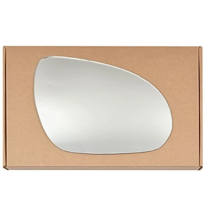 Image of Less4spares Wing Mirror Glass Right Compatible with Hyundai i30 2007 2012 STICK ON Driver Off Side Convex