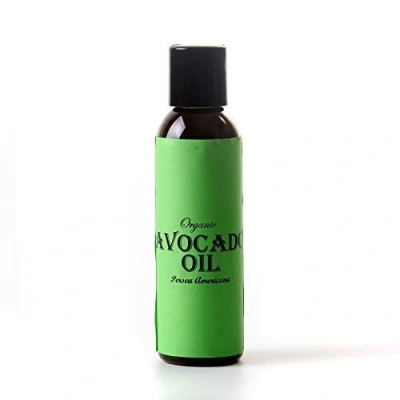 Image of Mystic Moments Organic Avocado Virgin Carrier Oil 125ml Pure &amp; Natural Perfect For Hair, Face, Nails, Aromatherapy, Massage and Dilution Vegan GMO Free