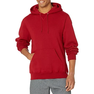 Image of Russell Athletic Men&#039;s Dri Power Pullover Fleece Hoodie, Cardinal, XXL
