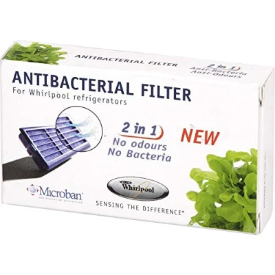 Image of Genuine Whirlpool Fridge Freezer Anti Bacterial Filter WP481248048172
